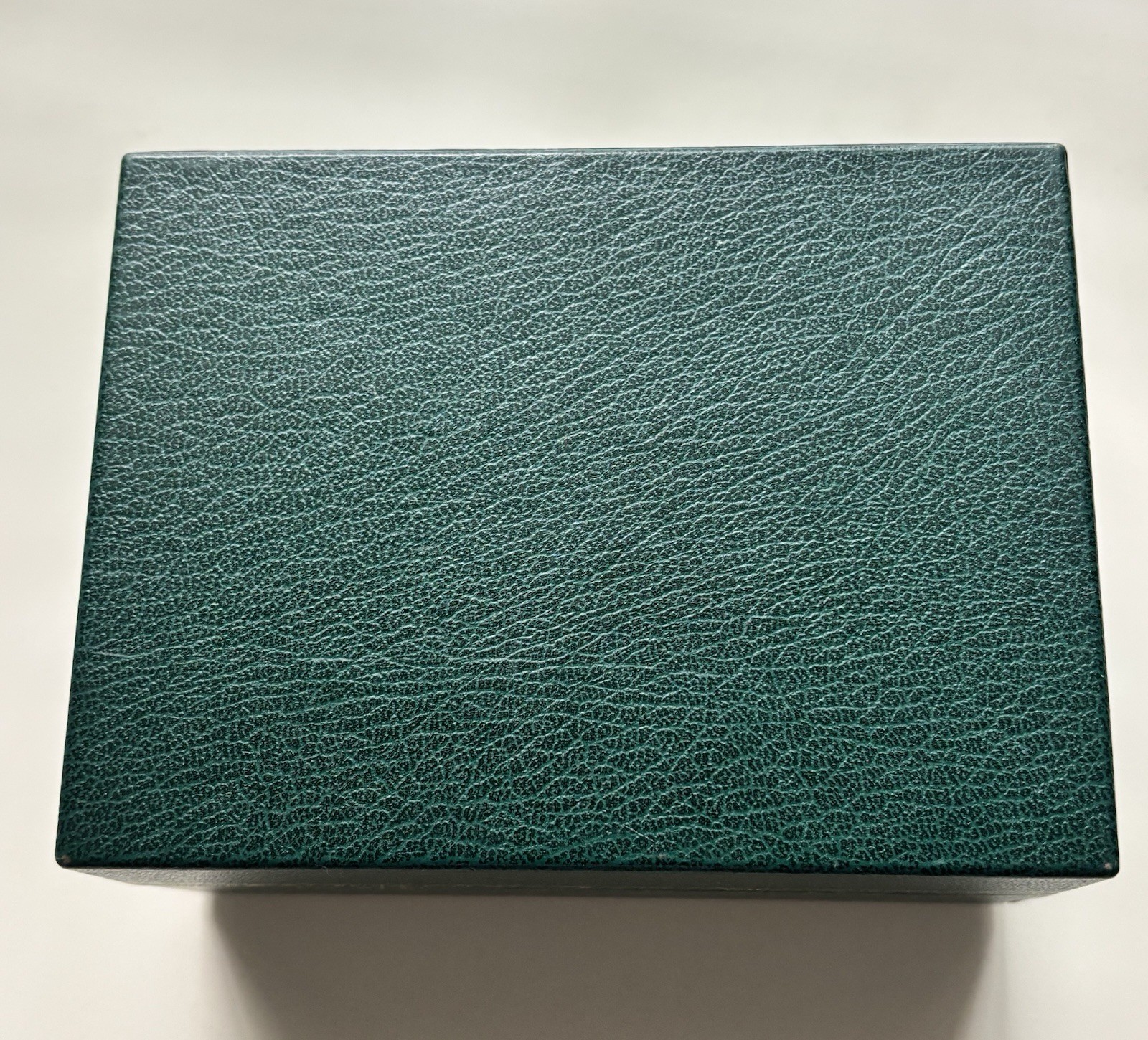 Vintage Rolex Green Watch Box Bufkor USA w/ Insert Display Case
