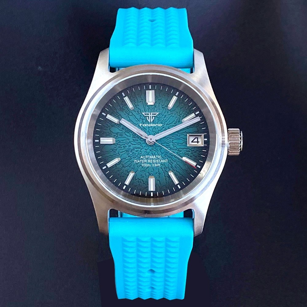 20ATM Tandorio 36mm Pilot Sapphire Glass Automatic NH35A Miyota 8215 Men Watch