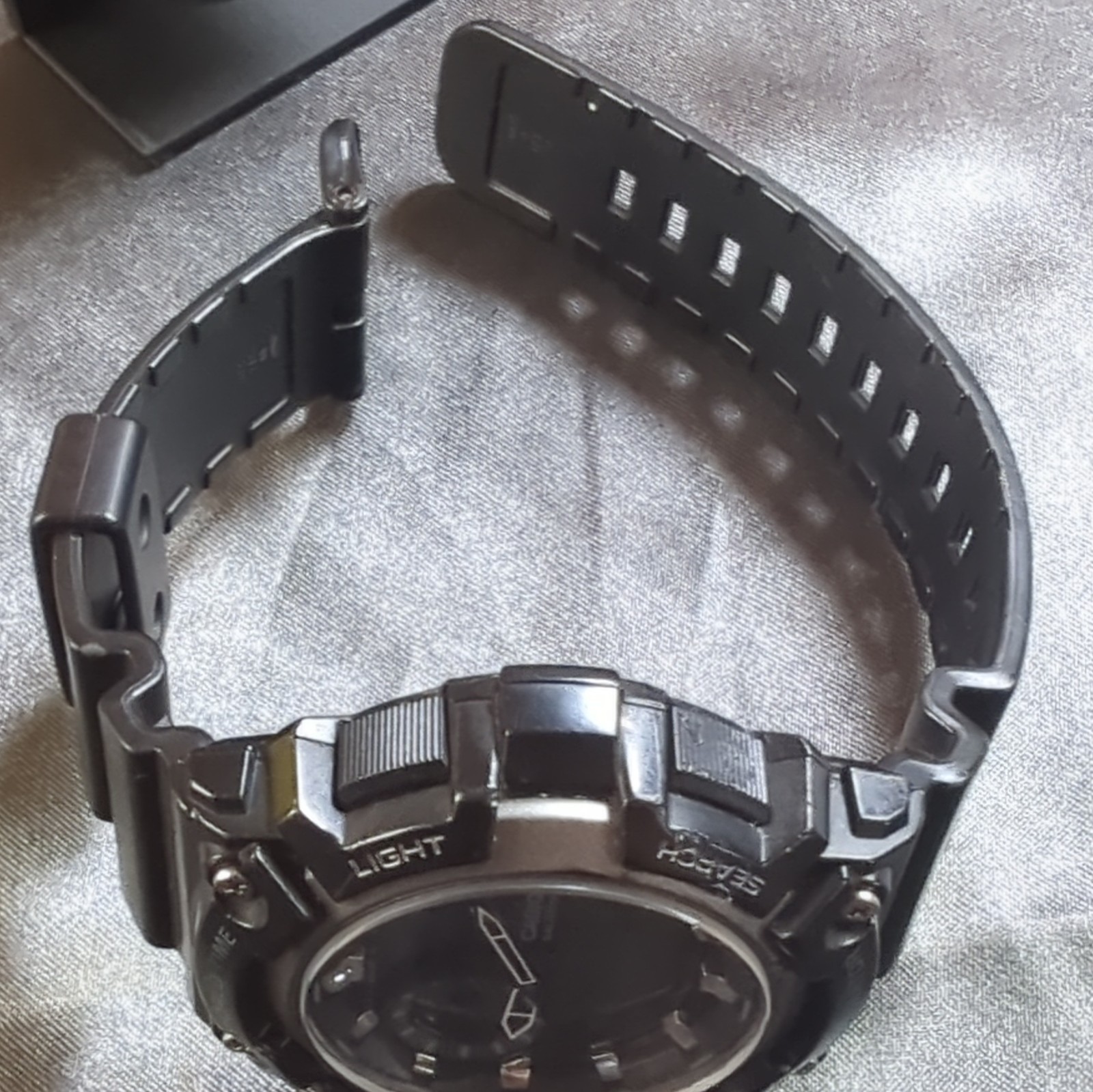 Casio AEQ-200W World Time Illuminator Analog Digital Black Men’s Wristwatch