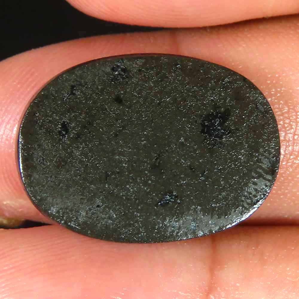 13.90Cts Charming 100% Natural Ammolite Canadian Cab 15x21x4mm Original Gemstone