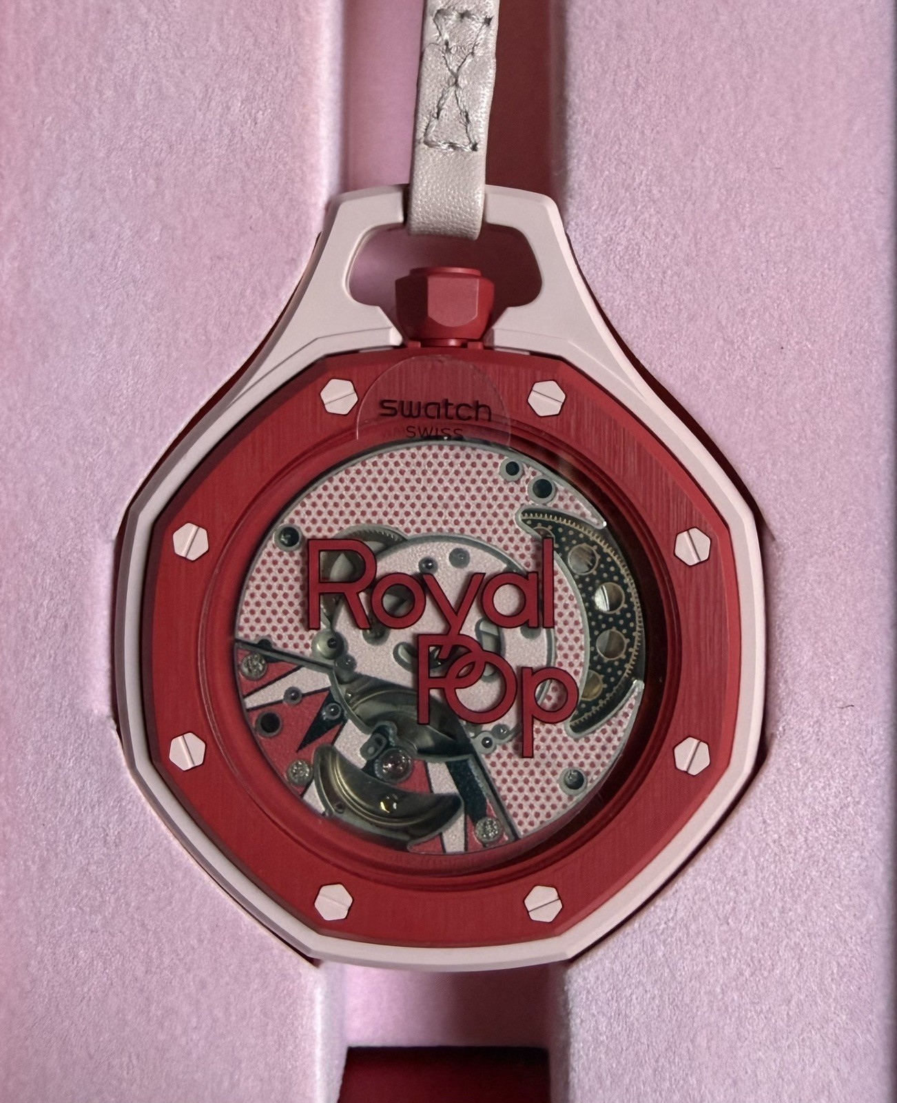 AUDEMARS PIGUET X SWATCH – ROYAL POP EIGHT RED