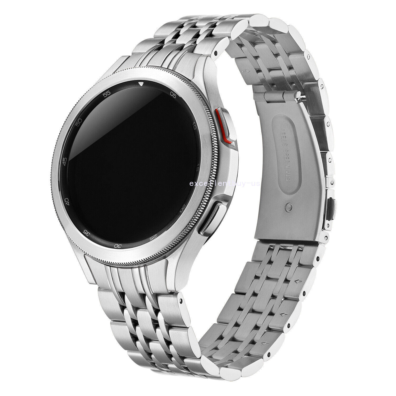 No Gaps Metal Band Strap For Samsung Galaxy Watch 4 5 6 7 40/44mm Classic 43 47m