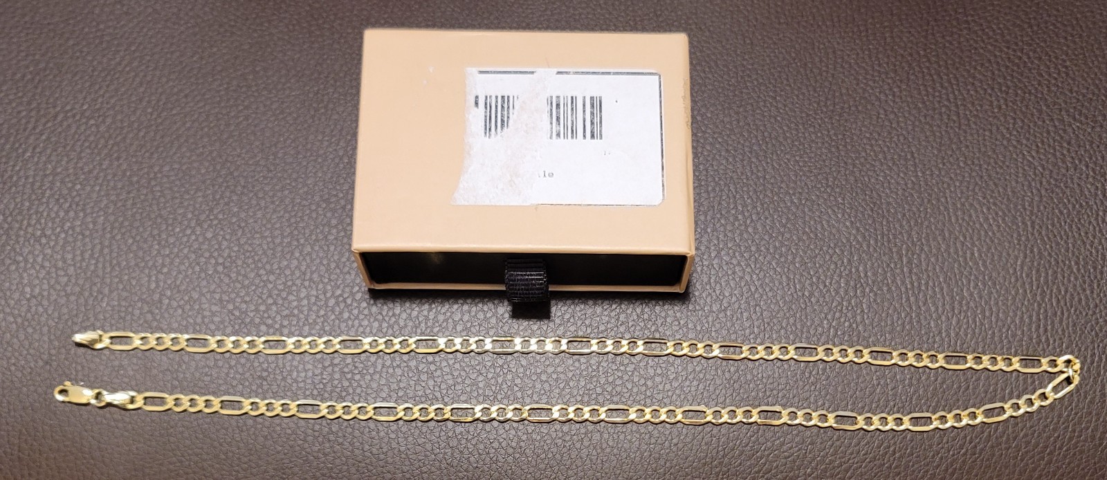 Jewelry Atelier Gold Chain Necklace -14K Solid Yellow Gold Filled 20″ L 4.7 mm W