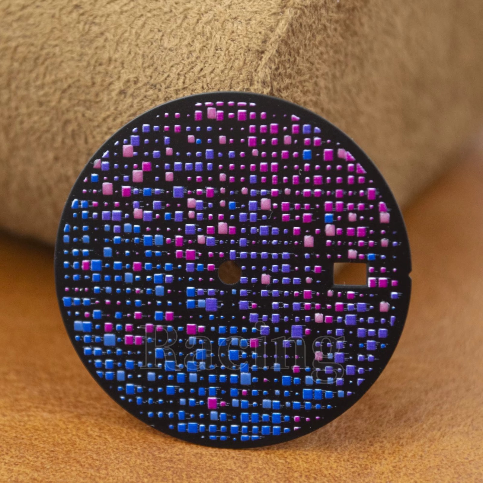 31.8mm Watch Dial Mod Parts Colorful Luminous For Royal Oak Mosaic NH35 NH36 Fit