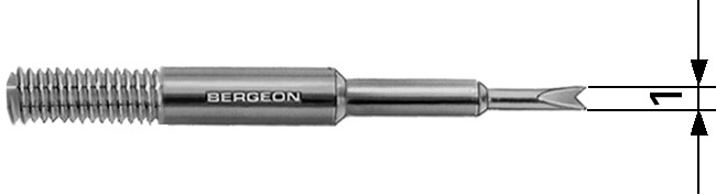 Bergeon 6767-AF – Replacement FINE FORKED point tip for 6767-F Tool (Pack of 2)