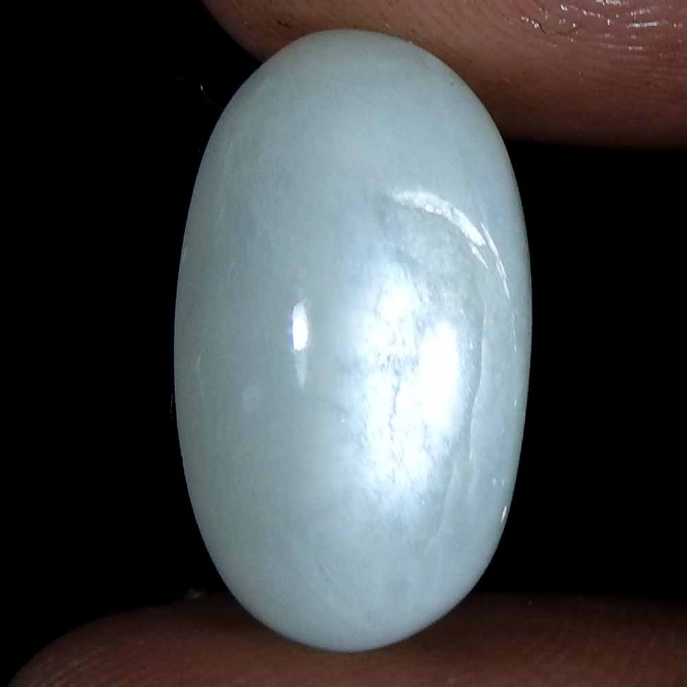 12.15Cts100%Natural Quality Silky Monnstone Oval Cabochon Loose Gemstone
