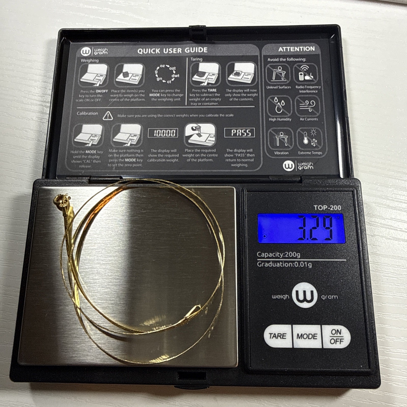 14k Gold Reversible I Love You Herringbone Chain Necklace 18″ 2mm Italy 3.29g