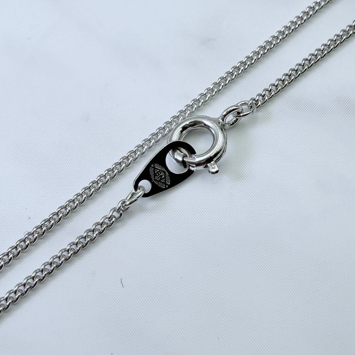 TASAKI Pearl Ribbon Pendant Necklace Sterling Silver 925 Authentic with Box
