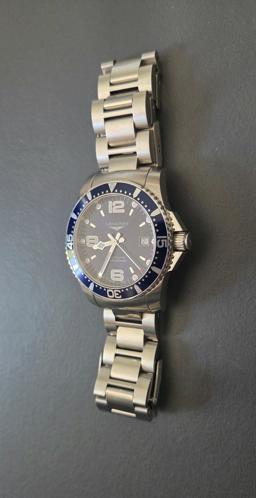 Longines HydroConquest Automatic Blue Dial/Bezel 41mm 300m Date