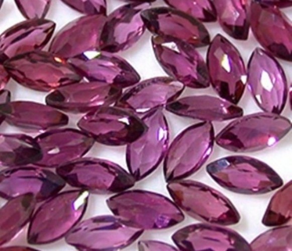 RHODOLITE GARNET 7 x 3.5 MM MARQUISE CUT BEAUTIFUL COLOR