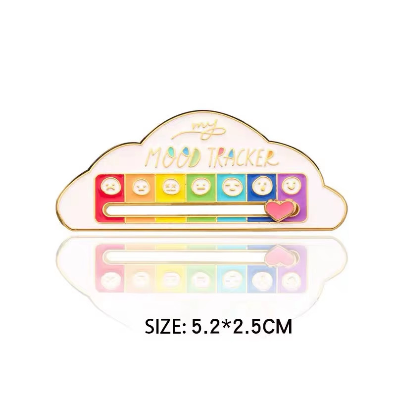 Mood Expression Pins – My Social Battery Brooches for Men & Women