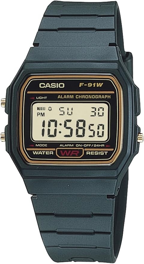 CASIO Classic Resin Strap Digital Waterproof Sport Watch Alarm Men Lady Japan