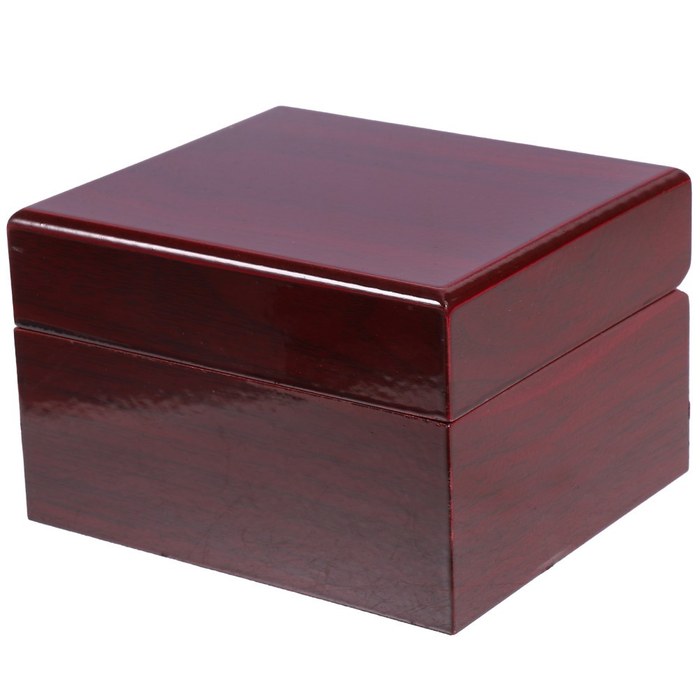 Luxury Wooden Watch Display Box for Storage and Gift Holder with Soft Pillows