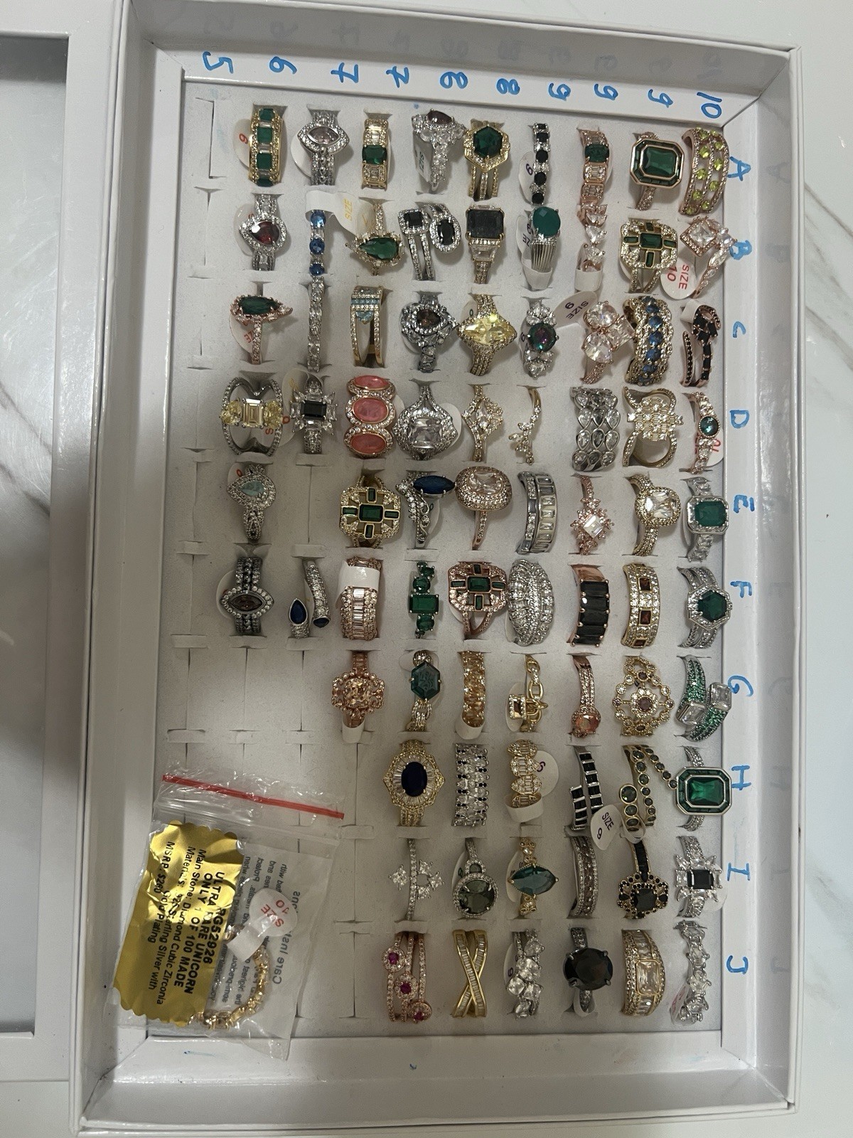 Bomb Party Ring Board With Originals, Birthdays And Vermeil Collection Included