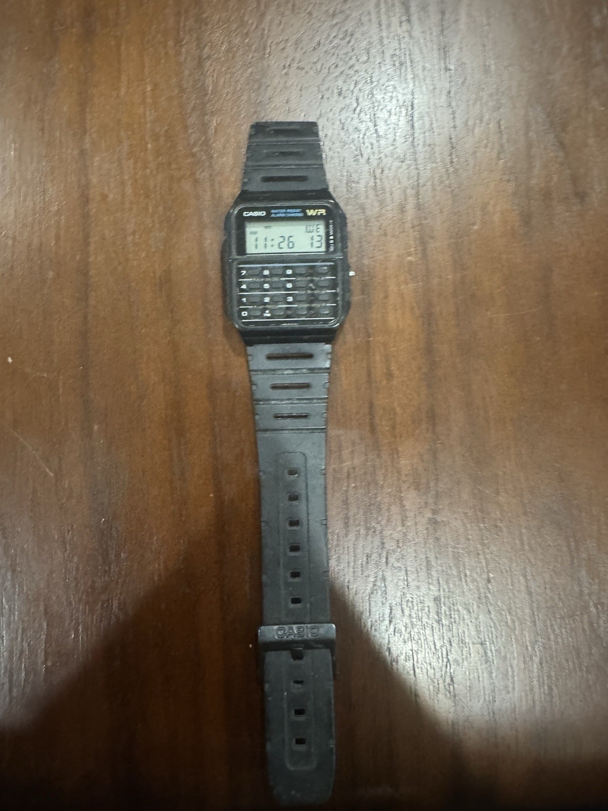 Casio CA-53W Calculator Watch Module 3208 Runs Original Strap Broken