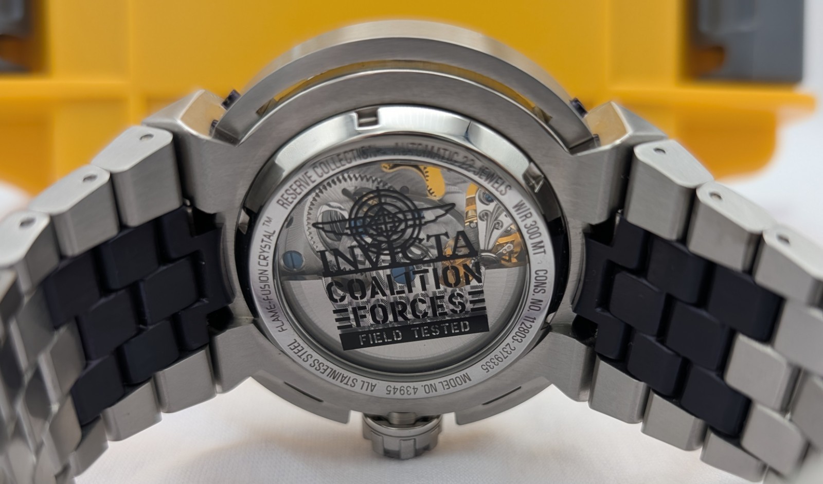 Invicta Reserve X-Wing Automatic Day / Night Moon Phase Skeletonized Never Worn