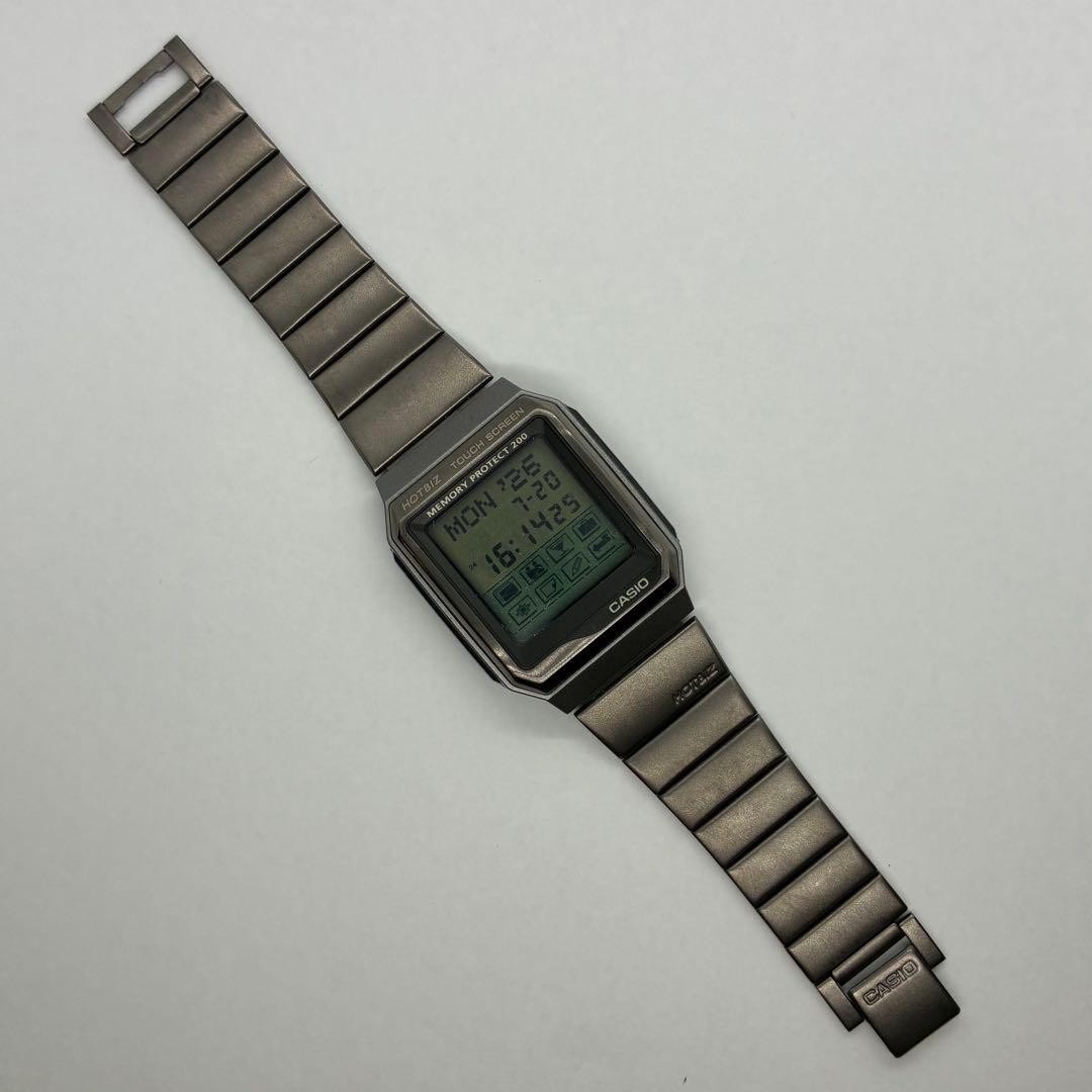 Casio VDB-2000 Hot Biz Digital Watch Rare Japan Vintage Battery New 0713572