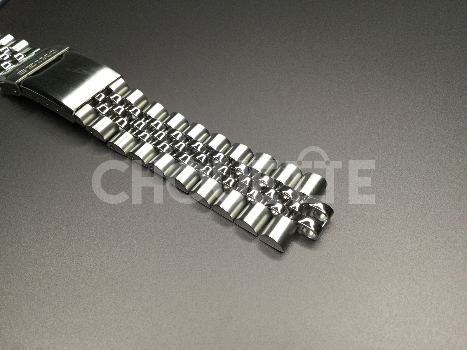 Seiko SKX007, SKX009 22mm Jubilee Stainless Steel Bracelet with PINS – 44G1JZ –