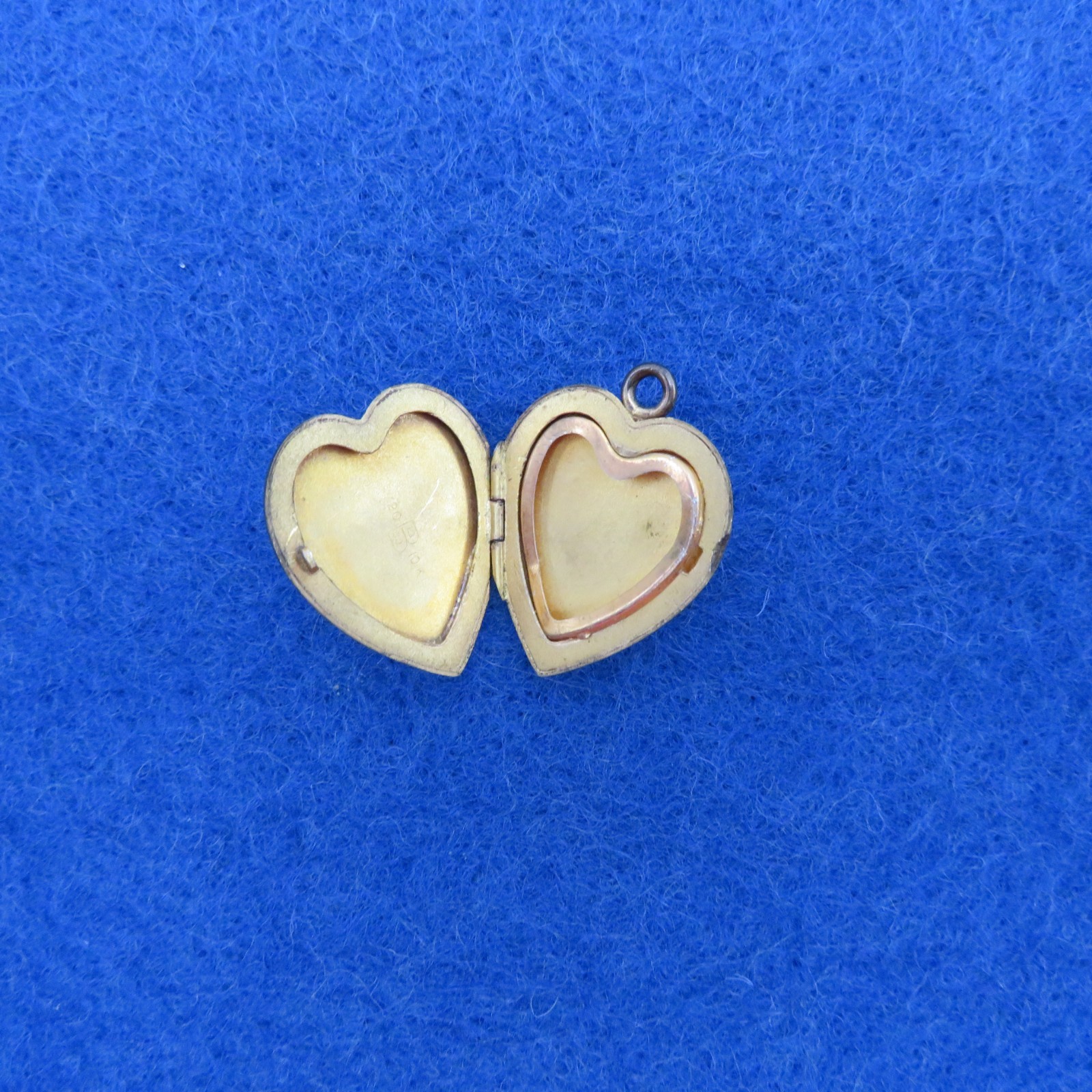 Antique Heart Cross Photo Locket Gold/Rose Gold