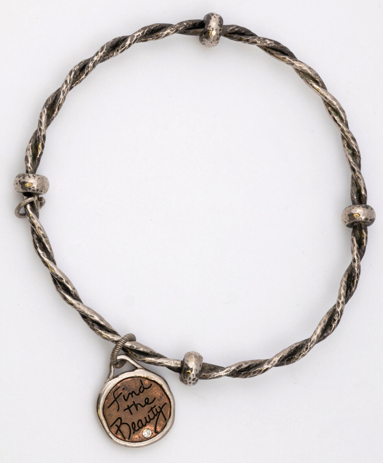 Brighton Jewelry – “Find The Beauty Everyday” Bangle Bracelet