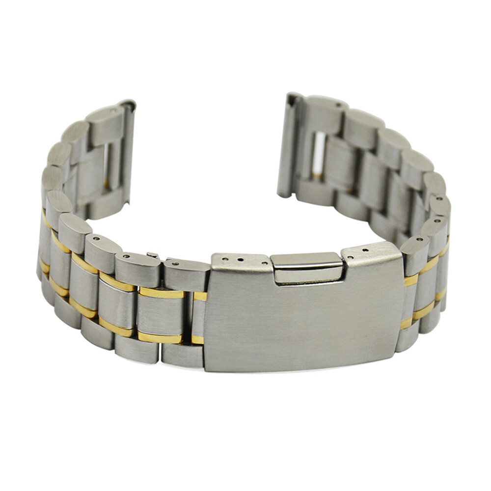 316L Pure Solid Stainless Steel Watch Strap Band 14 16 18 19 20 21 22 24 26mm