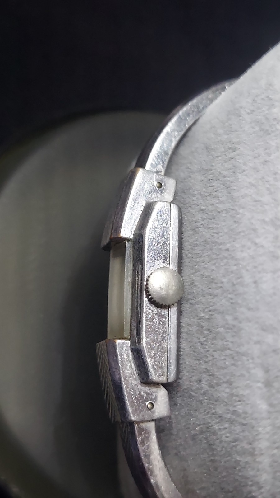 Vintage Dulux Womens Manual Watch 17 Jewels fond acier inoxydable Swiss runs
