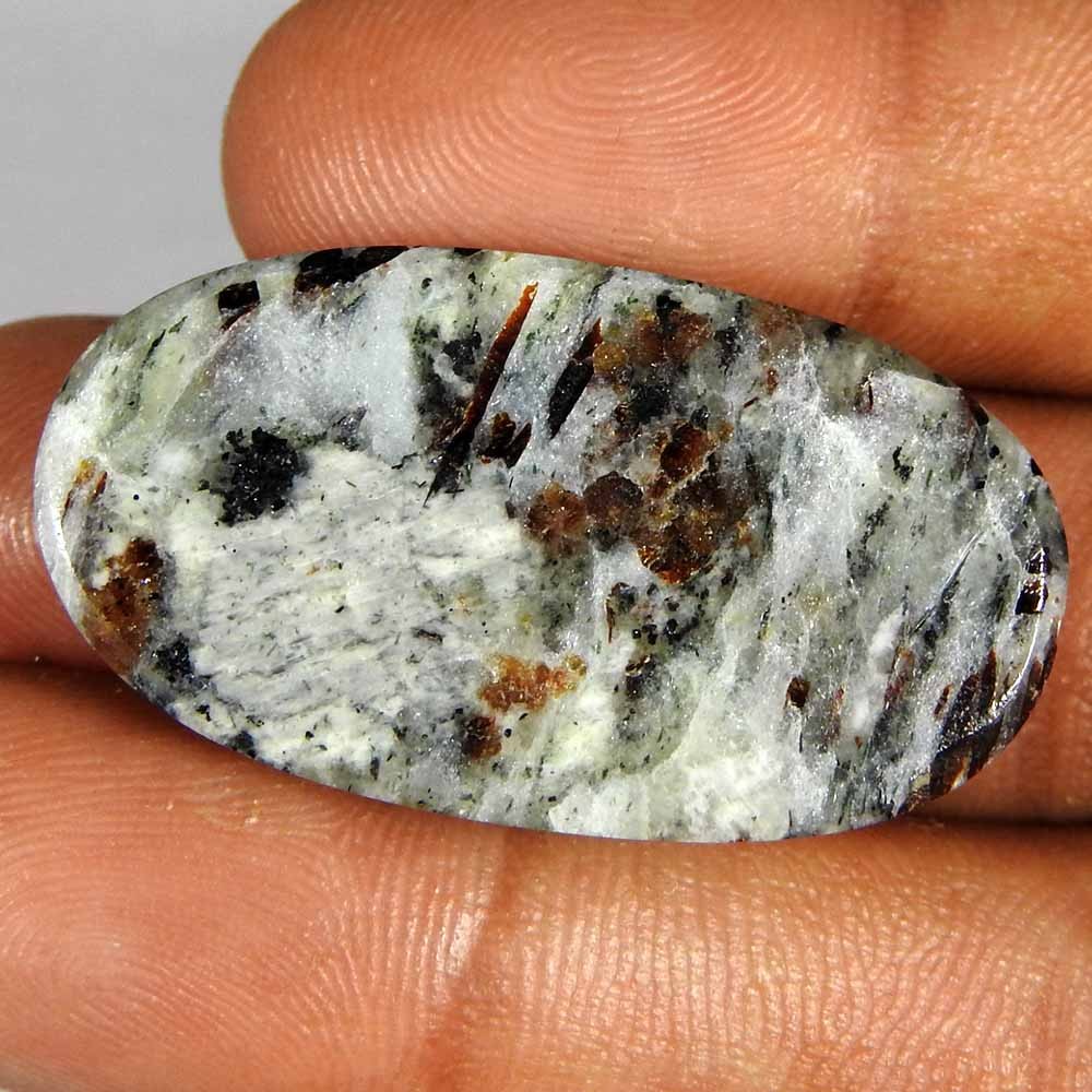 40.55Cts100%Natural Russian Astrophyllite Sheen Oval Cabochons Gemstone