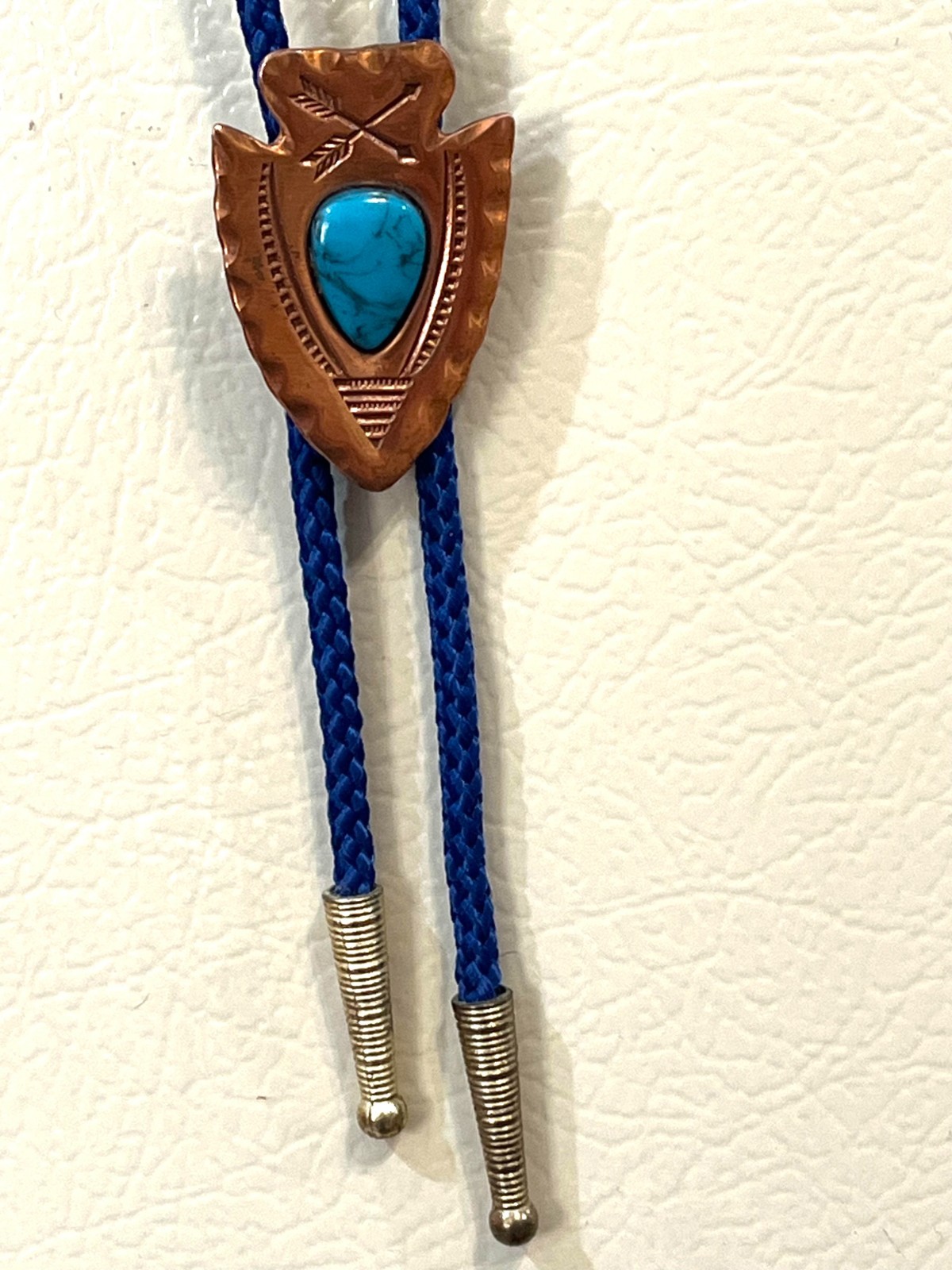Assorted lot of five, Western-Style, Native American, Jasper ,Bolo Ties