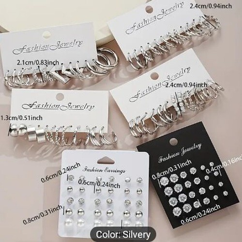 Jewelry 102 PC. Beautiful Earrings