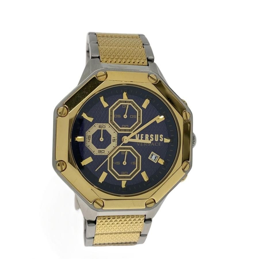 VERSACE VSP392421 Case Size 5.3 ×4.4cm Wrist Size 20cm Used Watch #41030