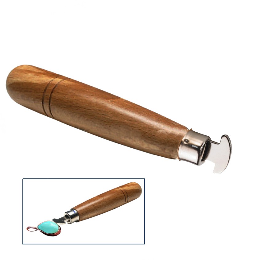 Steel Bezel Roller Stone Setting Jewelry Making Ring Tool High Polished Edge