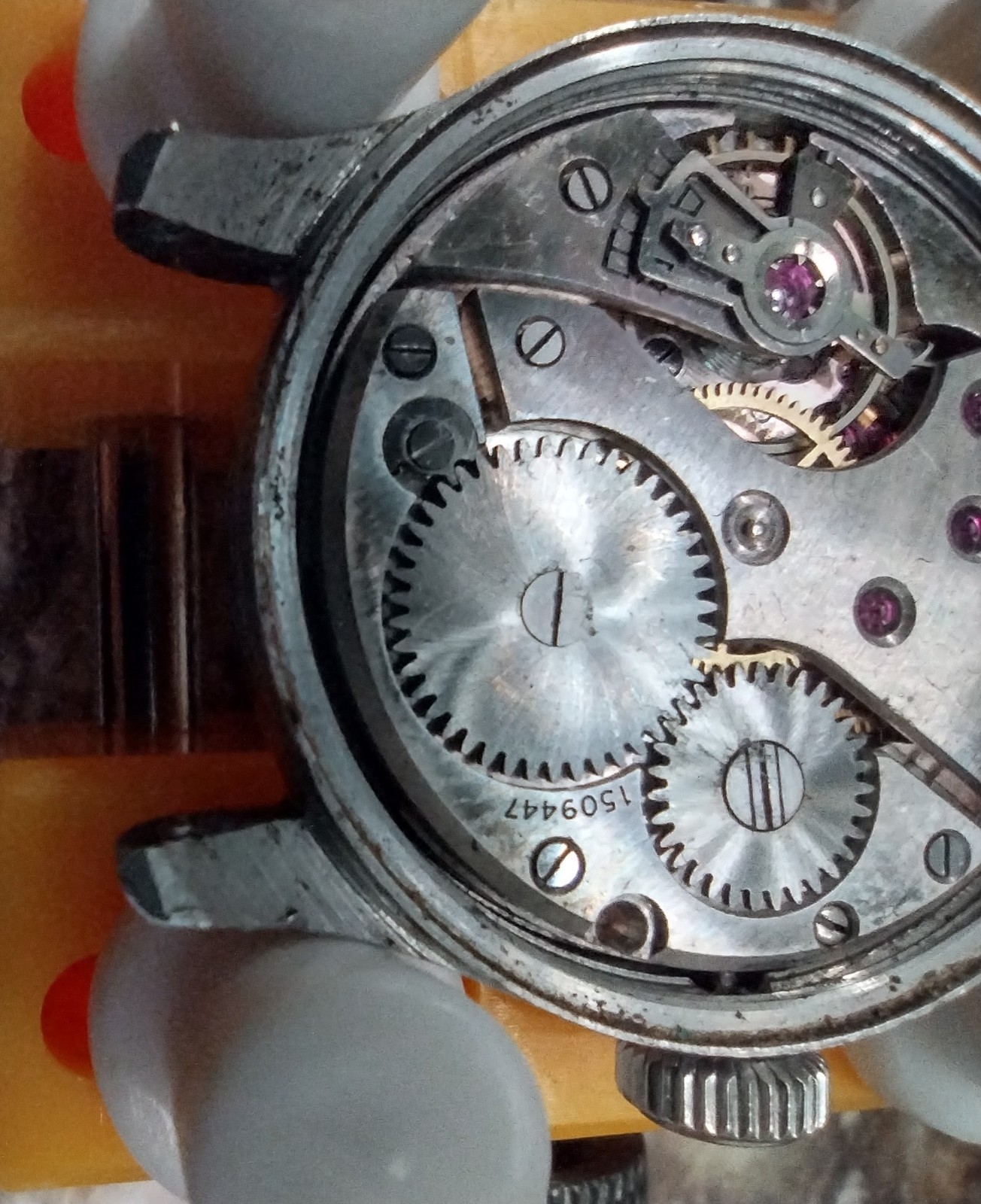 Tissot British Civil Service India wristwatch Circa 1944-45 – Ref. 6076 / 6072B