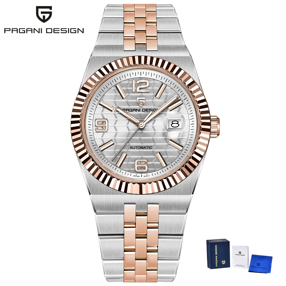 PAGANI DESIGN – Land Dweller 40 – New Watches 3D Rhombus Dial Luxury Automatic W