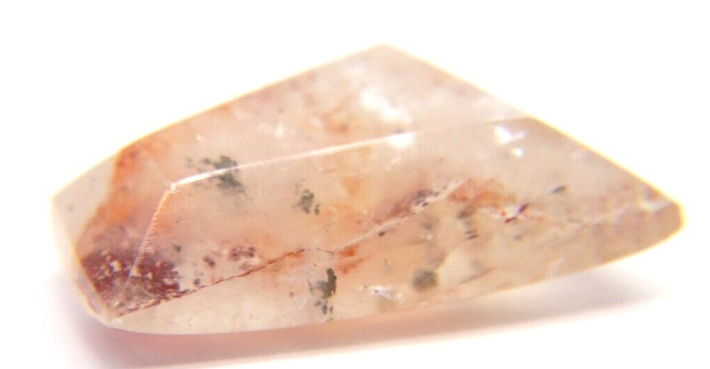 IP-15 Ironite Quartz 11.70ct 14x20x6mm free form limonite Hematoide fire quartz