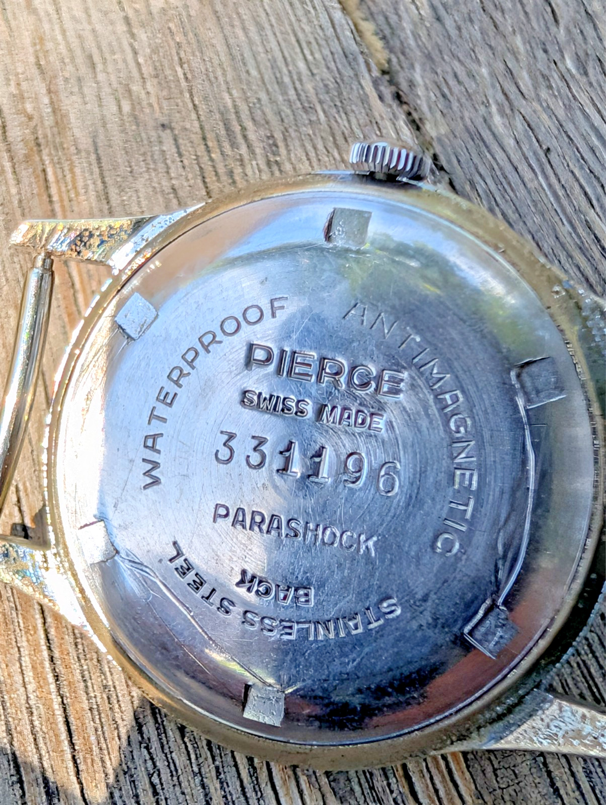 Vintage WWII Era Pierce Parashock Field Watch – Cal. 103 SC 17J – 33mm – Running