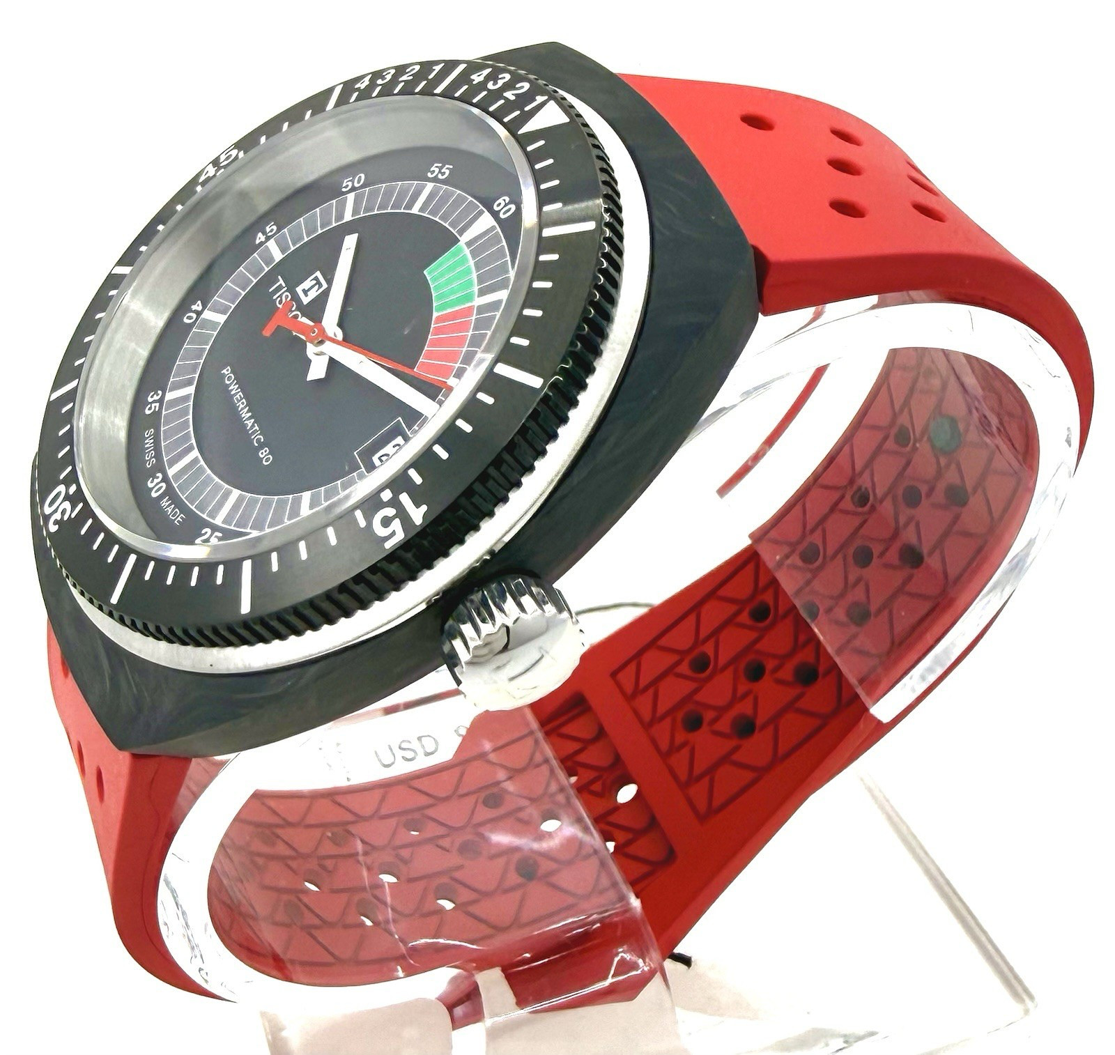 New Tissot Sideral S 41MM Red Powermatic 80 Men’s Watch T1454079705702