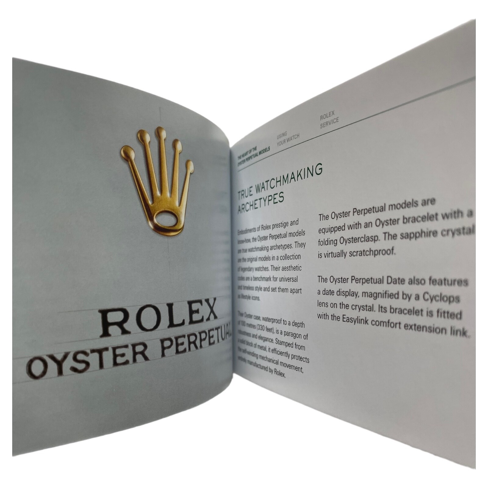Rolex Oyster Perpetual Date Watch Instructions Booklet Manual English – Pick 1