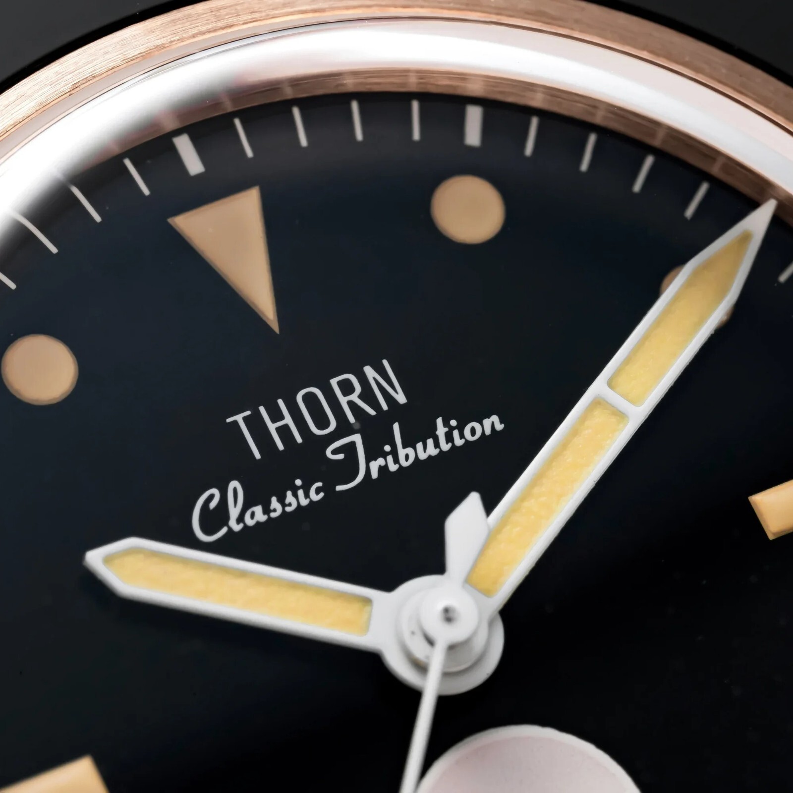 THORN Fathoms Fifty CUSN8 Bronze NH35 Diver 200M Automatic Watch 40mm Hygrometer