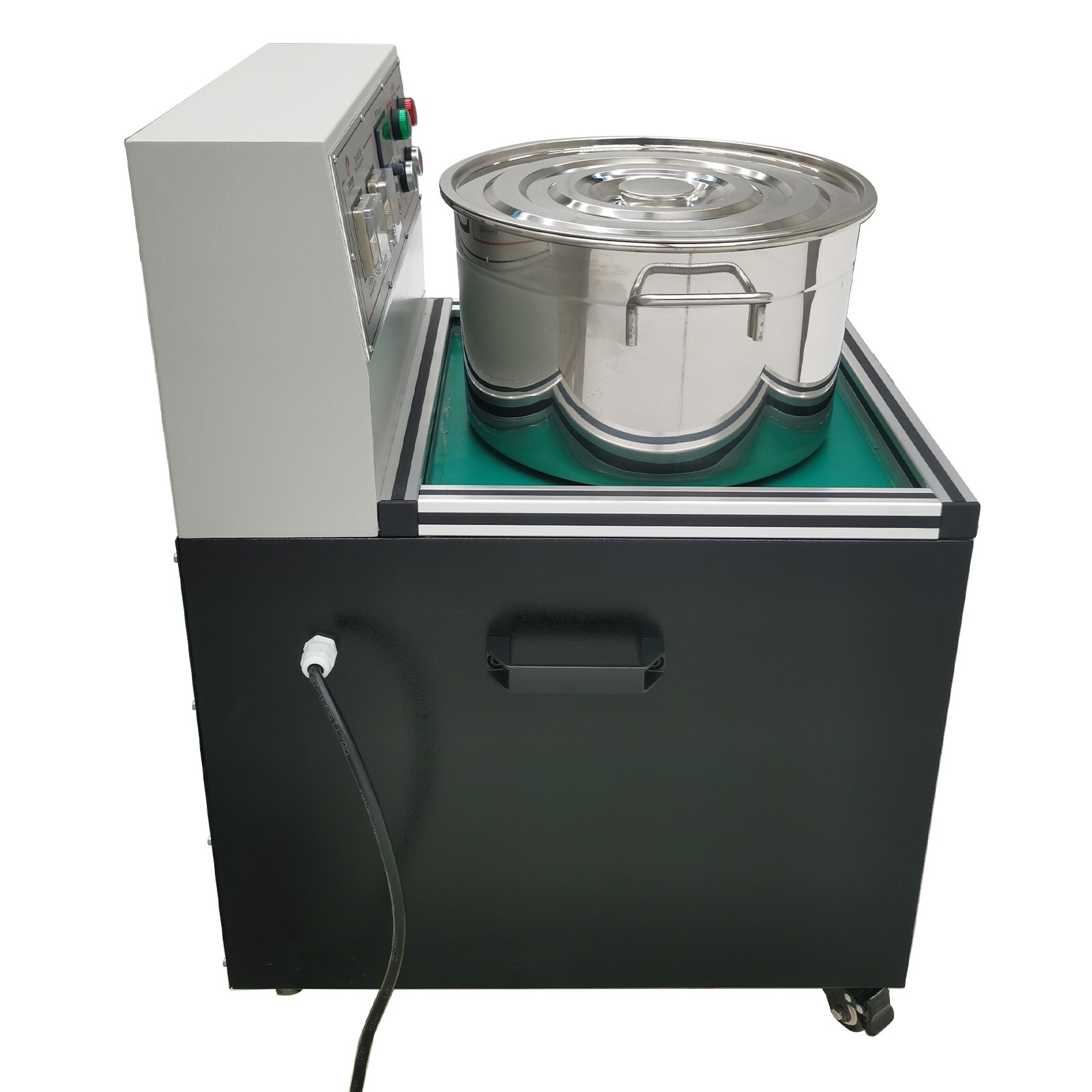 Magnetic Polishing Grinding Machine 220V Polishing Deburring Machine 6KGCapacity