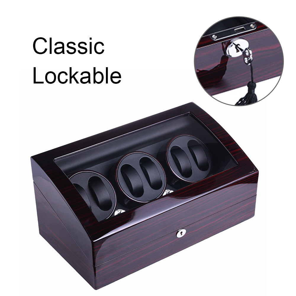 Automatic 6+7/8+9 Watch Winder Storage Display Box With Super Quiet Motors Gift