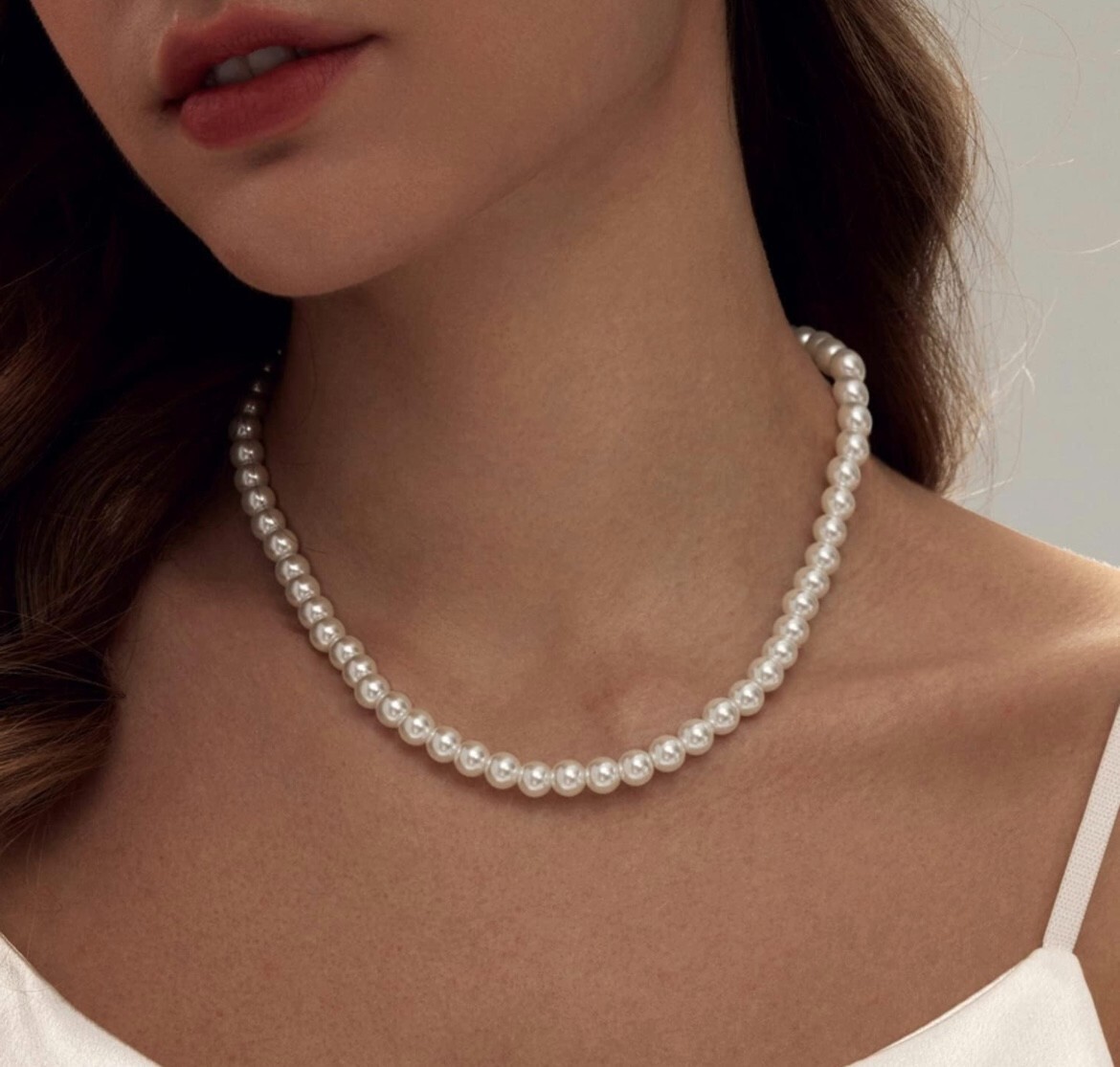 2PK Stainless Steel And Fresh Water Pearl Jewelry Bracelet Necklace Jewelry Set