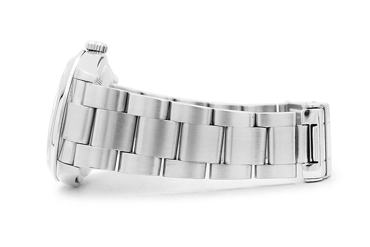 Rolex 36mm Explorer Stainless Steel Pre-owned Watch #114270 with Paper Year 2005