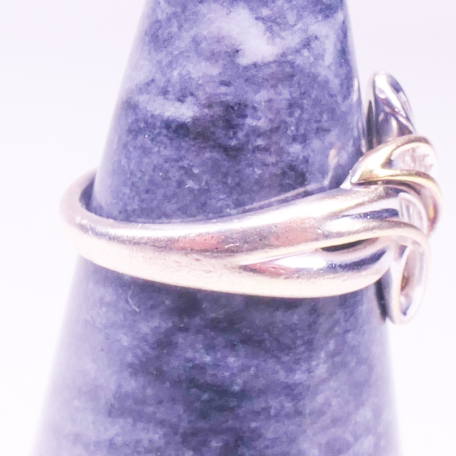 925 Sterling Silver & 14K Gold Two-Tone Round & Baguette Diamond Swirl Ring
