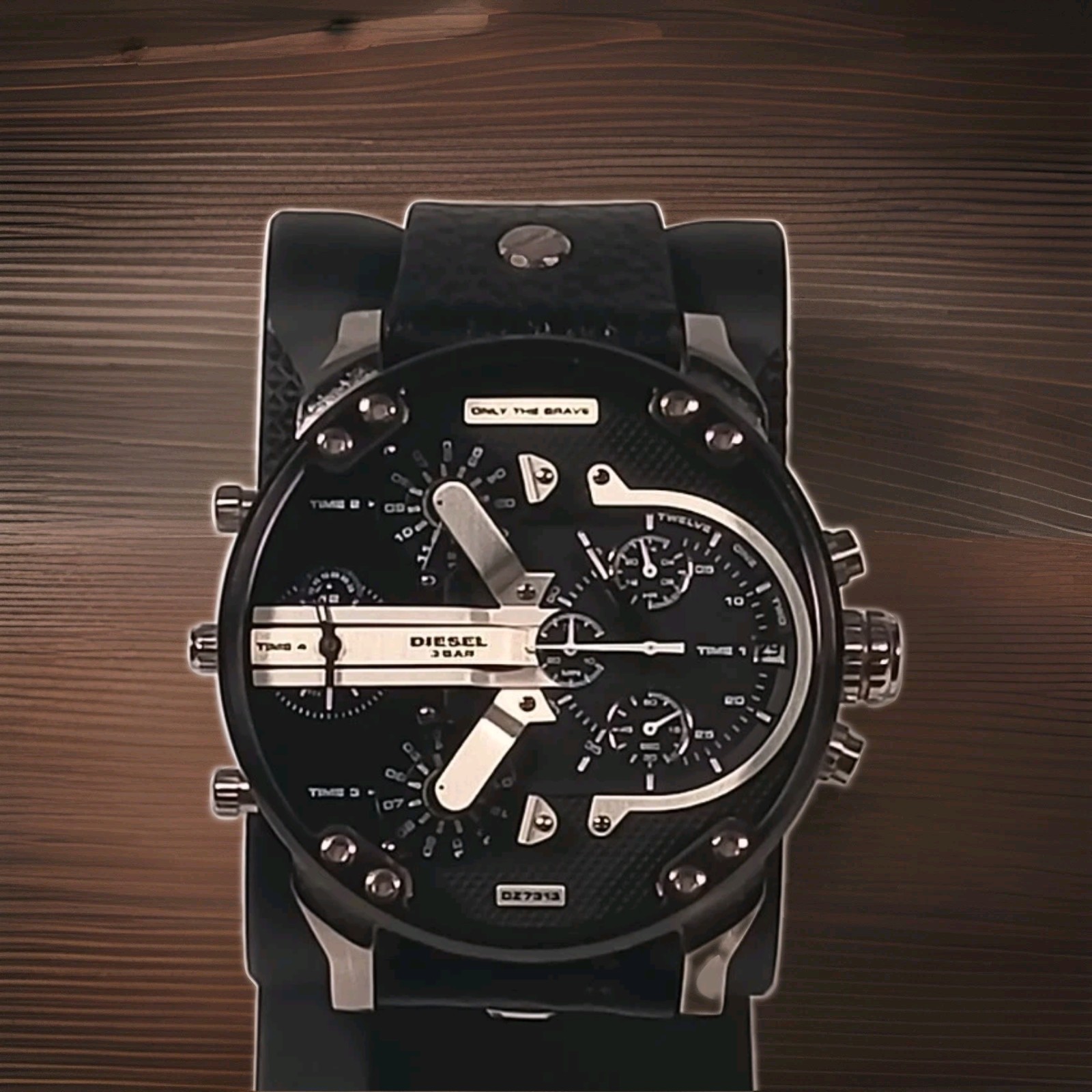 Diesel Mr Daddy 2.0 Men’s Chronograph Black Watch Oversized DZ-7313