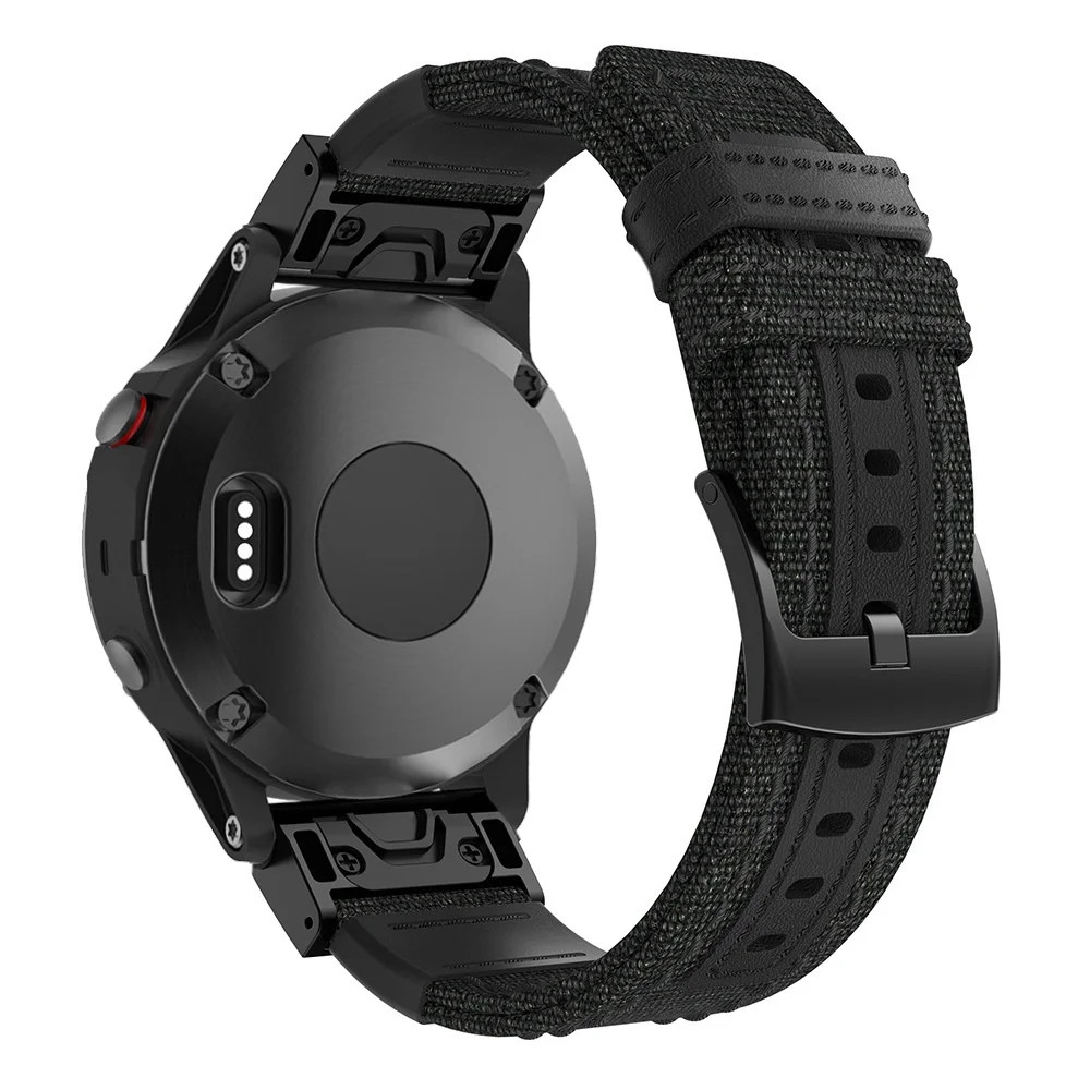 22mm Quick Fit Nylon Watch Band Strap For Garmin Fenix 8 E 47MM 7/6/5/Plus/Epix