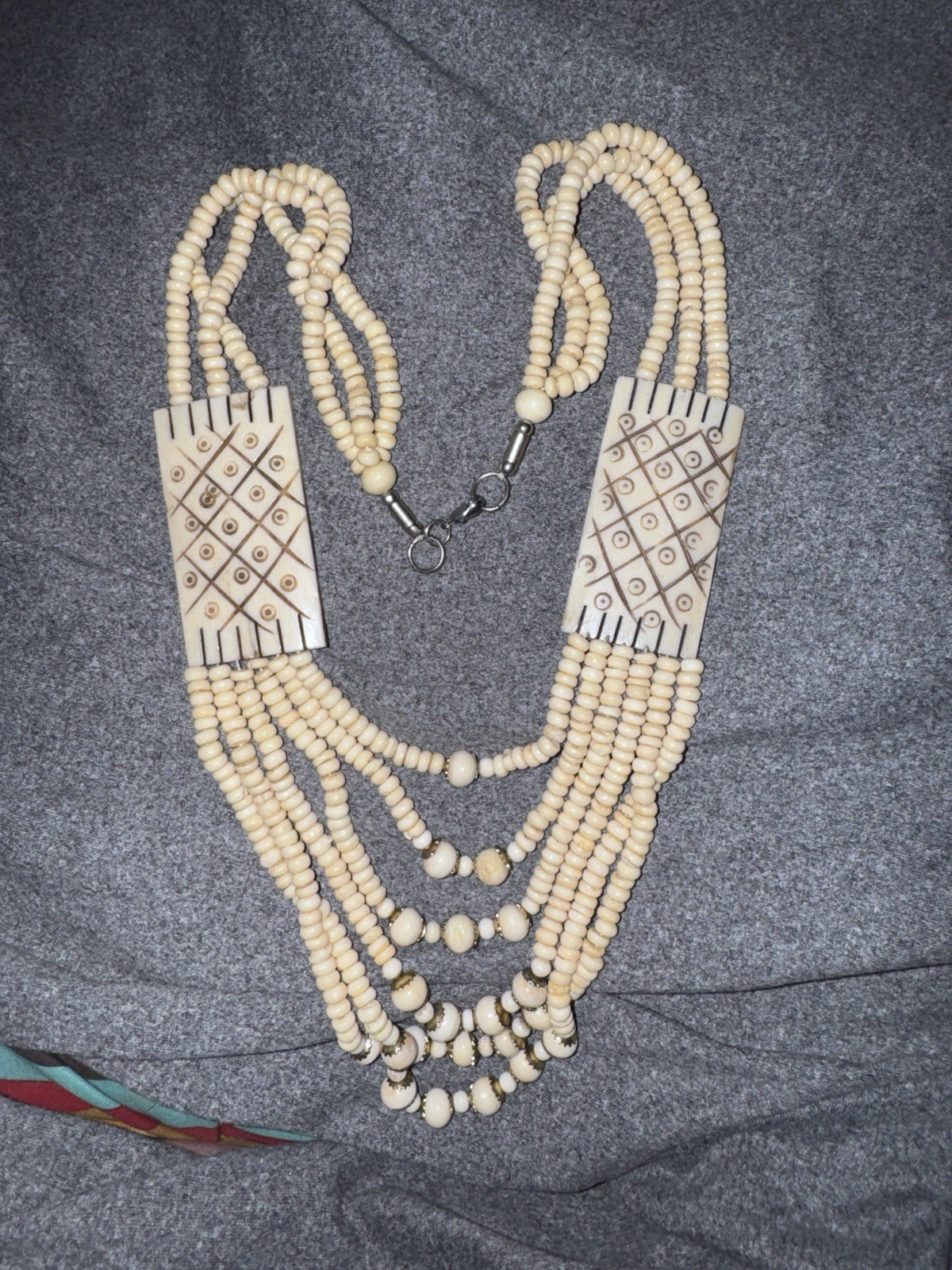 Bone African Necklace