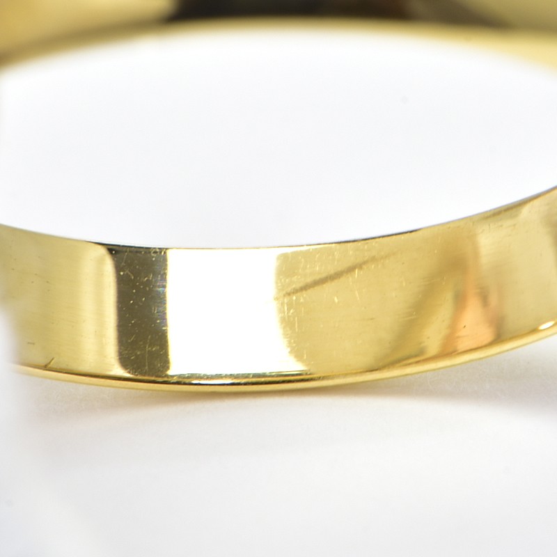 Cartier Trinity Ring #53 US6-6.25 K18WG K18YG K18PG 7.9g 491377