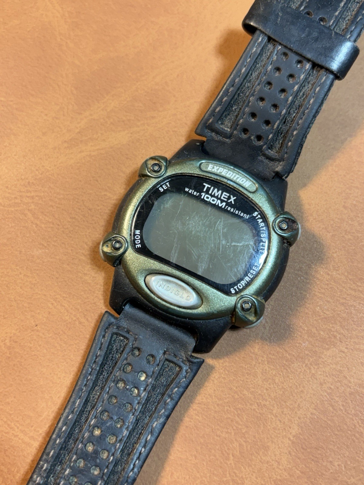 Vintage Timex Expedition Digital Men 866 Watch,WR100M,Untested,For Parts/Repair