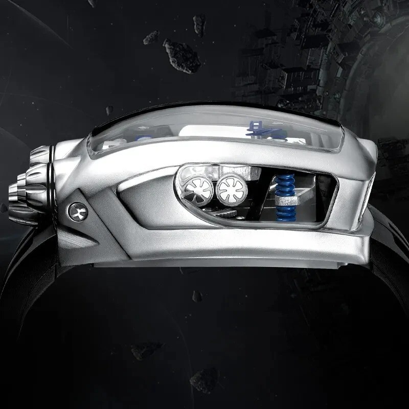 Bugatti Style Luxury Watch Design NH05 Automatic Waterproof Mechanic Sport Men