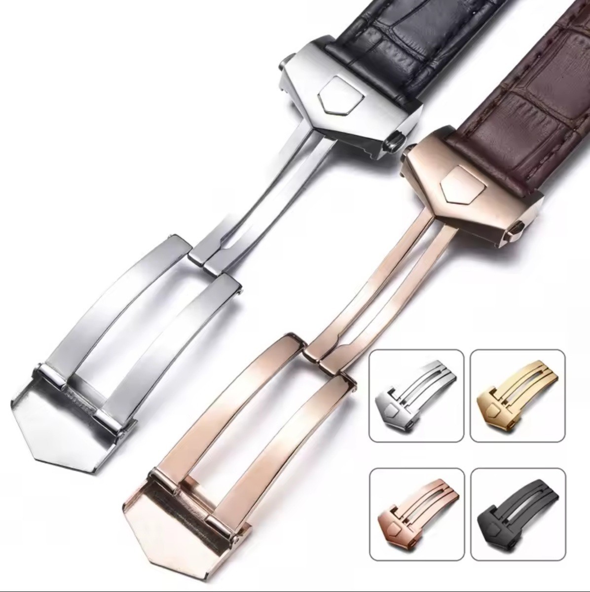 19-20-22mm Leather Watch Band Strap Made For Tag Heuer Carrera Calibre Monaco